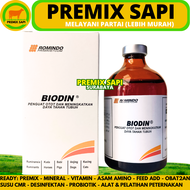 BIODIN 50 ml BIODIN 100 ml ROMINDO - Menguatkan Otot Stamina Daya Tahan Tubuh Hewan Sakit Kelelahan
