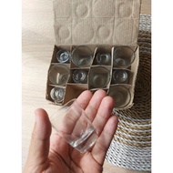 SLOKI GLASS CONTENTS 12 PCS MINI GLASS ZAMZAM GLASS ZAM ZAM WATER GLASS MINI GLASS SOUVENIR GLASS ON