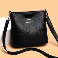 Sling Bag Woman Soft Leather Wanita Beg Perempuan Purse Elegant Shoulder Bag Besar