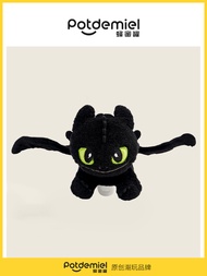 HOT Universal Studios Genuine Potdemiel Honey Pot Toothless Baby Dragon Tamer Night Ghost Shoulder  