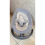 Pr3L0V3d Nuna Leaf Grow Baby Bouncer wing Baby Swing bed (manual Swing)