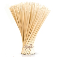 50pcs Reed Diffuser Sticks, Natural Rattan Essential Oil Aroma Refill Wood Sticks for Spa, Fragrance, Aromatherapy (24 cm x 3 mm)