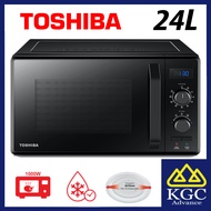TOSHIBA 24L MICROWAVE OVEN WITH GRILL FUNCTION MW2-AG24PF (BK)