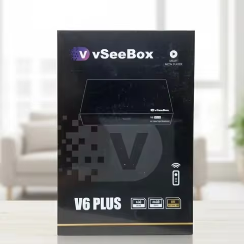 vSeeBox V6 Plus 64GB 8K HD Brand New In Box