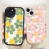 IPhone Case Oil Painting Flower For 15 11 16 13 12 14 Pro Max 7Plus 8Plus XR X XS 7 8 15 Plus