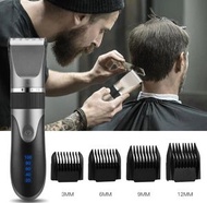 (黑金色) USB充電剪髮器 / 電動修髮器 / 理髮器 (附梳及Type-C充電線) x 1套