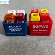 LACYES EGPWS Warning Simulator, 737 Airbus Highly Simulated Pilot Keychain, Collection Pendant Sound