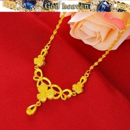 916 gold necklace ladies necklace pendant clavicle chain jewelry jewelry salehot