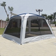 aVEr Alltel Ultralarge 5-8 Person 365*365*210CM Party Tent Large Gazebo Sun Shelter With Mosquito Net Barbecue Tent Carp