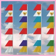 8.8 Mall Pennants August 2.4 Meters / Indonesian Flag Pennants