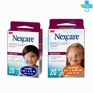 3M Nexcare Opticlude Eye Patch แผ่นปิดตา พลาสเตอร์ปิดตา บรรจุ 20 ชิ้น [1 กล่อง] 901