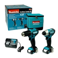 MAKITA CLX224S BỘ COMBO MÁY KHOAN ĐA NĂNG VÀ MÁY BẮT VÍT DÙNG PIN 12Vmax LITHIUM-ION MAKITA CHÍNH HÃ