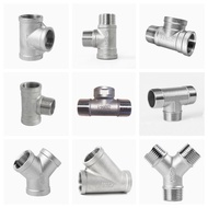 （DN8-DN50）M+M+F Threaded 3 Way Tee T /R/Y Pipe Fitting 1/4" 1/2" 3/4" 1" 1-1/4" 1-1/2"BSP Threaded 3