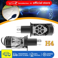 Premium LED Headlight H4 Mini Projector Motorcycle Car 60 Original Epic Racing ZE5 High Low AC DC Wi