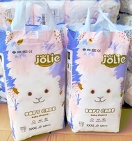 Bỉm tã quần 100 miếng giá rẻ bỉm JOLIE mềm mỏng thấm hút tốt bỉm quần đủ size từ M đến 4XL