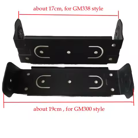 1pcs Mounting Bracket with Screws For MOTOROLA GM338 GM360 GM380 GM300 SM120 PRO5100 GM340 GM640 GM6