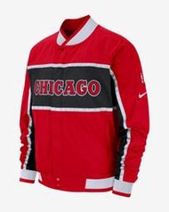 S.G Nike NBA Jacket 男 紅 黑白 公牛 復古夾克 運動外套 AJ9148-657