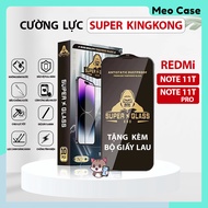 Redmi Note 11T 5G Tempered Glass, Note 11T Pro 5G, super Kingkong full Screen Protector, Phone Screen Protector