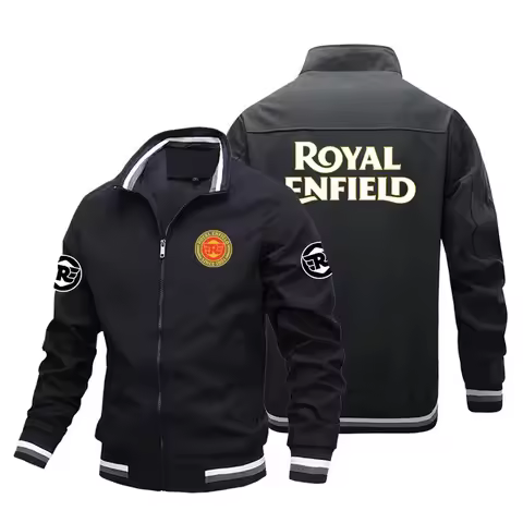New Retro Style Royal Enfield Motorcycle Jacket Men'S Clothing Tops Racing Jacket Windbreaker Outdoo