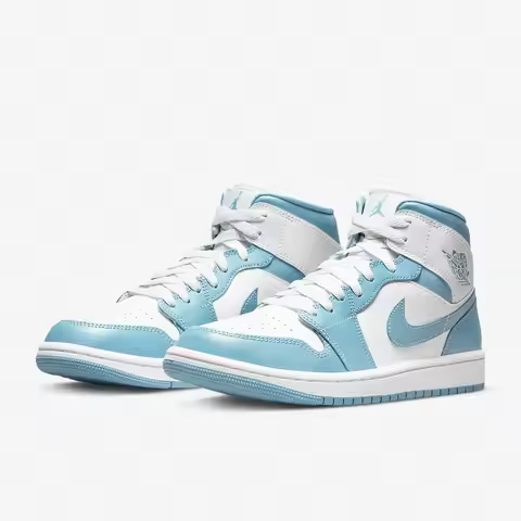 Nike Authentic Air Jordan 1 Mid AJ1 Black Pink Women's Watermelon Red Basketball Shoes BQ6472-141