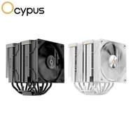 Ocypus Iota A62 CPU Air Cooler Fan Digital Display Dual-tower 6 Heat pipes Fan Processor Intel & Amd