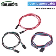 Dupont Cable Female to Female Jumper Cable Wire 70cm 2Pin 3Pin 4Pin  3D Printer Parts Dupont Copper 