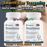 Promo [Promo 2 Botol] Obat Mata Minus Katarak Trexgenics SmartVision