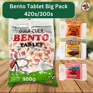 [HALAL] Bento Tablet Gula-Gula Candy BIG / Standard Pack 300pcs / 420pcs Sweet Mini Tablet Snack