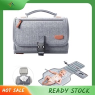 [luxiang.] Portable Changing Pad Portable Diaper Changing Pad One-Hand Diaper Change Pad  Portable C