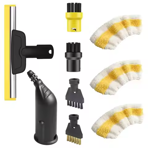 【POPULAR PICK】For Karcher SC1 SC2 SC3 SC4 SC5 Steam Cleaners Nozzle Round Brush Grout Brushes Window
