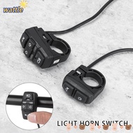 WATTLE Light Horn Switch Convenient Electric Bike Scooters Motorcycle Tricycle Frontlight Cruise
