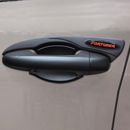 For TOYOTA FORTUNER 2016-2025 matte black car door handle bowl cover trim,FORTUNER AN150 AN160 outer