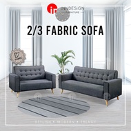 [LOCAL SELLER] [Delivery Within 2 Day] 2/3 Seater Fabric Sofa
