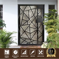 Mild Steel Gate 011 For HDB gate BTO gate Condo and Resale Flats - Imperial Door