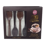 elit 伊莉特 牛奶&黑湯匙巧克力 15盒  810g  1組