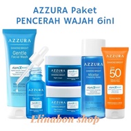 AZZURA Skincare Package |Serum Serum|Sunscreen|Night Cream|Whip Foam|CreamDAY|Micellar Water