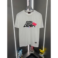 T-shirt Evisu/ Tee Evisu Unisex T-shirt Bercetak Lengan Pendek T-shirt Perniagaan T-shirt Lengan Pen