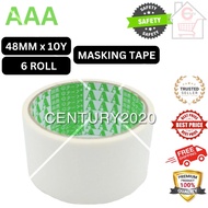 AAA Paper Masking Tape White Masking Tape 48mm