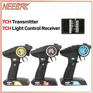 HOT Sale NEEBRC 2.4G 7CH NB-7D 7 Channel Remote Controller Transmitter With RX-G7X Light Control Rec