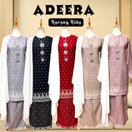 KURUNG RIAU ADEERA (DOBBY SILK) - PASTEL COLOR