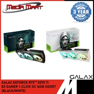 GALAX GEFORCE RTX™ 5070TI EX GAMER 1-CLICK OC 16GB GDDR7 GRAPHIC CARD (WHITE/BLACK)