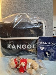 KANGOL 掀蓋 相機包 帆布包