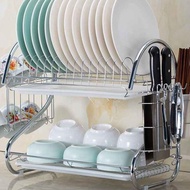 Dtg Dinmate Stainless Dish Rack 2 Stacking Kitchen Rack Glass Stainless Steel Dish Rack CYH