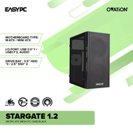 EasyPC | Ovation Stargate 1.2 Micro ATX Mesh PC Case Black