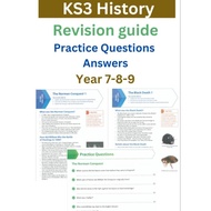 SC.41🌟KS3 History Revision +Practice questions +Answers (Year7-8-9)