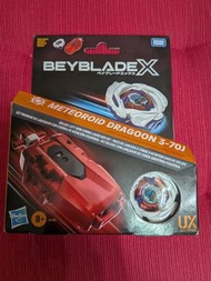 爆旋陀螺 beyblade x 美版 隕星 隕石青龍 左膠龍 3-70J UX-17