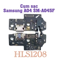 Samsung A04 2022 SM-A045F charging port assembly