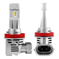 H11 H8 H9 H16 LED Headlight Bulbs 12000Lm Per Set 6500K Cool White Wireless Headlight LED Bulb Pack 