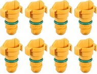 X AUTOHAUX 8pcs ABS Car Engine Oil Drain Plug Replacement for Ford F150 2015-2018 KX6Z6730B