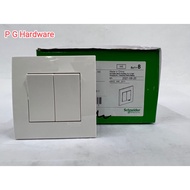SCHNEIDER Vivace 2 Gang 2 WAy Switch